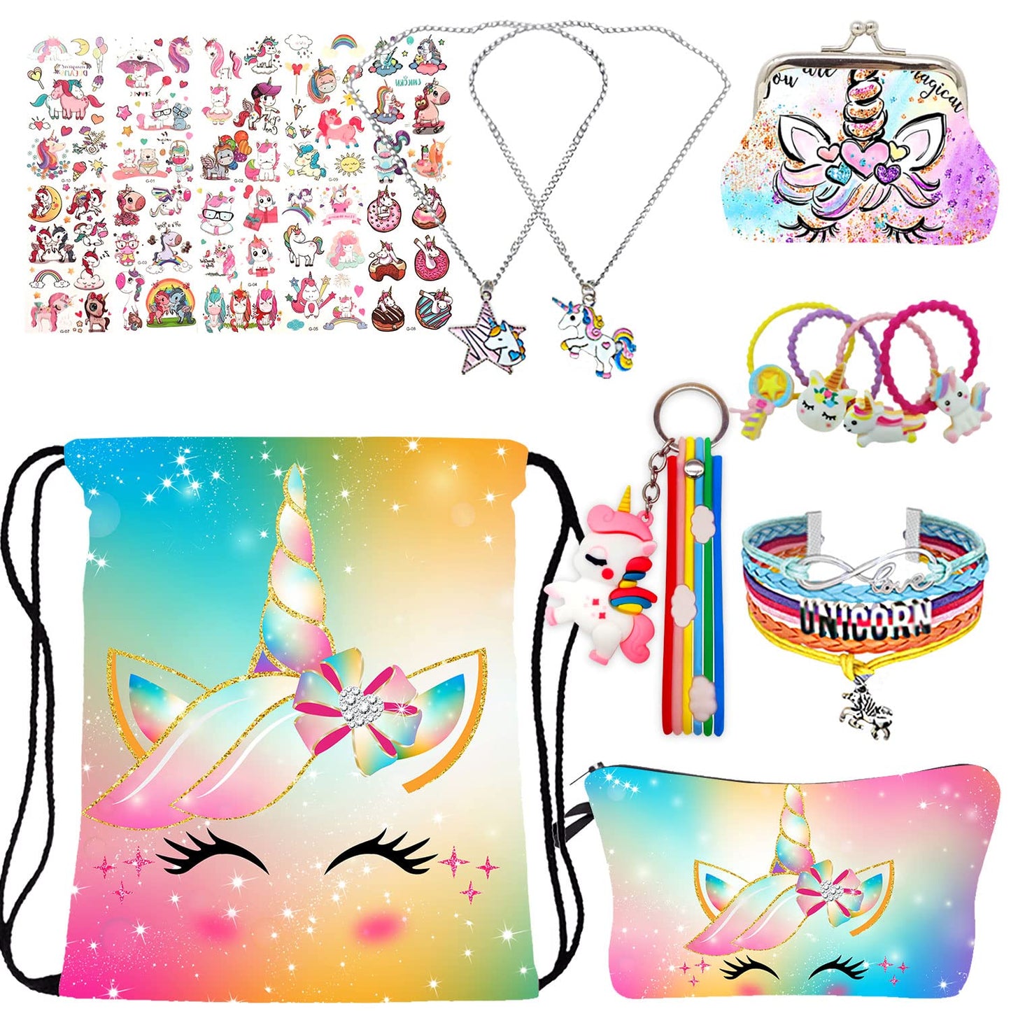 RLGPBON Unicorn Gifts for Girls,Unicorn Toys for Girls Age 4-6,Unicorn birthday Girls Gift Age 6-8
