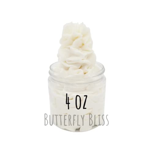 Cotton Candy Whipped Body Butter, natural lotion, organic, 4oz jar, made with shea butter, mango butter, coconut oil, almond oil