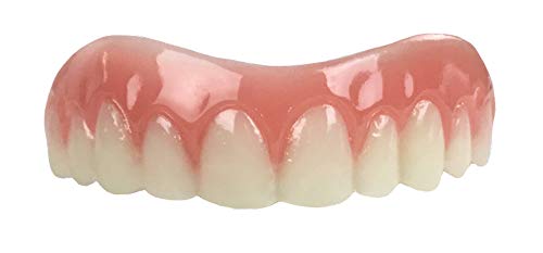 2 Pack - Instant Smile Natural Shade Comfort Fit Flex Veneers - Fix Your Smile from The Comfort of Your own Home in just Minutes! Hand Crafted