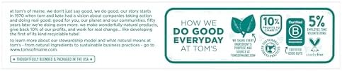 Tom's of Maine Fluoride-Free Antiplaque & Whitening Natural Toothpaste, Fennel, 5.5 oz. 2-Pack