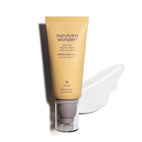 Haruharu Wonder Black Rice Moisture Airyfit Daily Sunscreen 1.69fl.oz - Velvet Finish