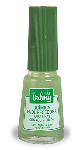 2in1 Garlic Nail Hardener & Lemon Nail Whitener, and Nail Strengthener for Thin Nails and Growth Base Coat Nail Polish Set - Endurecedor de Uñas, 0.47 Fl oz each (2 Pack) Mix