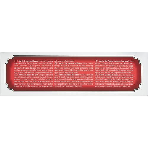 Marvis Cinnamon Mint Toothpaste