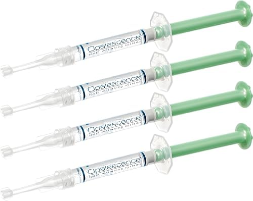Opalescence 35% CP Mint - Gel Syringes Teeth Whitening - Refill Kit (2 Packs / 4 Syringes Total) Carbamide Peroxide Gel. Made by Ultradent. Tooth Whitening Refill Syringes with Toothbrush. 5197-2tb