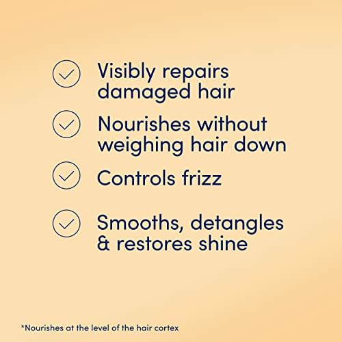 Dove Hair Therapy 7-in-1 Hairspray for Visibly Damaged Hair Miracle Mist + Vitamin C Leave-in Spray to Strengthen and Nourish 7.5 oz