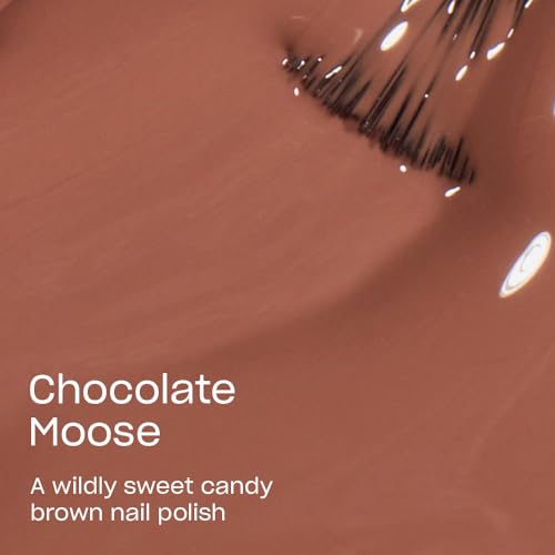 OPI Nail Lacquer Nail Polish | Opaque Dark Brown Crème Chip Resistant Nail Polish | Vegan, Fast Drying, Streak Free