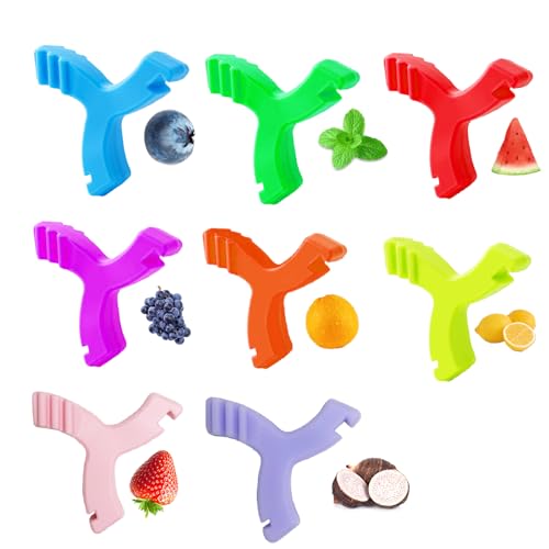 Aligner Chewies,8PCS Y-Shaped Chewies for Invialign Aligner,Hardness 45°Silicone Orthodontic Munchies Chompers Aligner Trays Seaters Chewies (8PCS Mix Flavor)