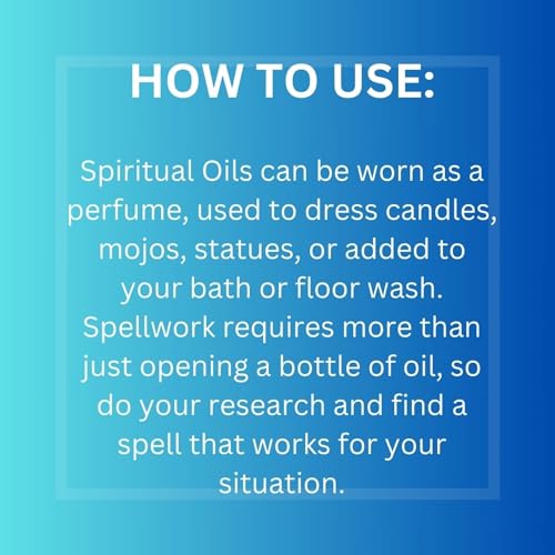 PSYCHIC VISION Spiritual Oil (aceite) 1oz for Hoodoo, Voodoo, Santeria, Wicca, Rootwork, Pagan Magick & Spells