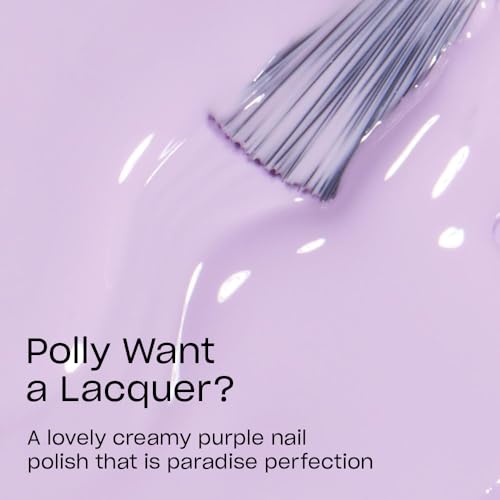 OPI Nail Lacquer Nail Polish | Opaque Light Purple Crème Chip Resistant Nail Polish | Vegan, Fast Drying, Streak Free