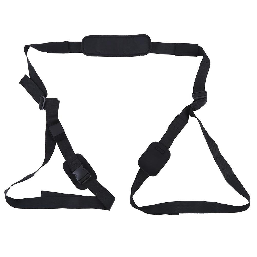 Keenso Surfboard Carrying Strap, Portable Adjustable Nylon Carrying Strap for Kayak Canoe Surfboard with Paddle Loop
