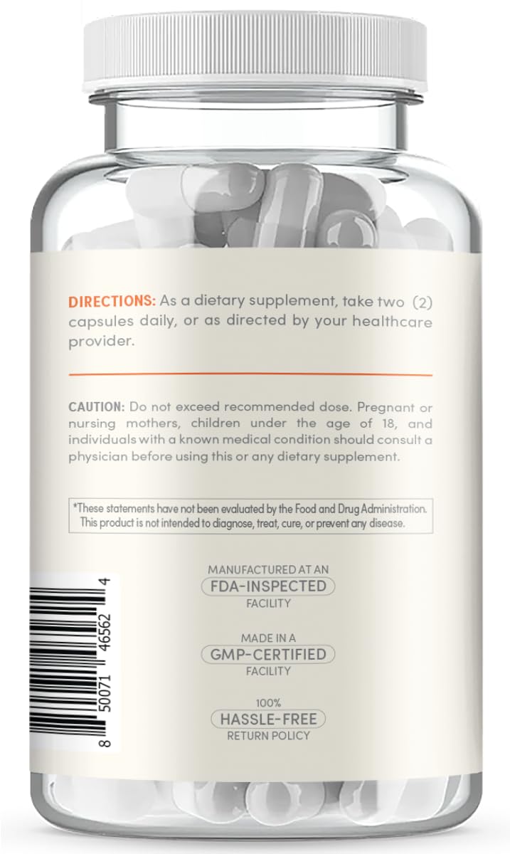 Clear Formulas Diosmin Hesperidin 1000 mg Vein Support – 30 Servings