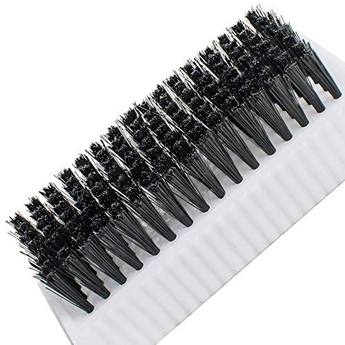 2PCS Surgical Scrub Brushes for Hands Non-Disposable Sterile Hand Scrubber Double-Sided Nail Brushes with Nail Cleaner Hand and Nail Cleaning Brush Stiff Bristle Fingernail Brushes Nail Scrub Brushes