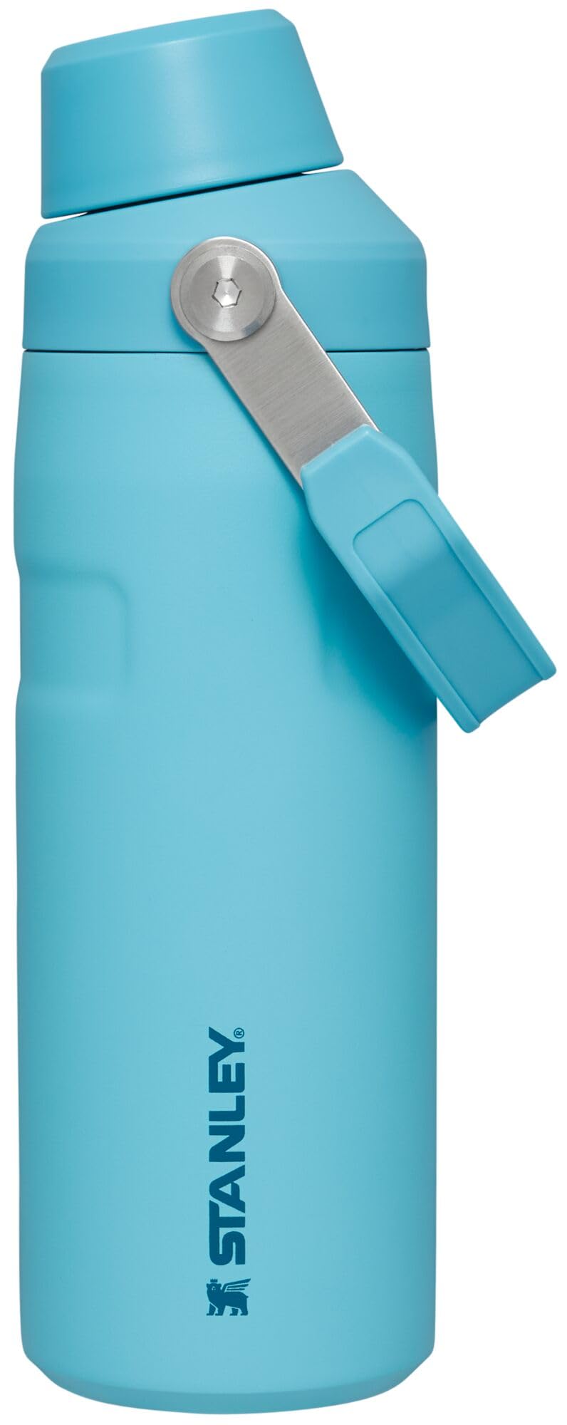 Stanley IceFlow Fast Flow Water Bottle 16 OZ | Angled Spout Lid | Lightweight & Leakproof for Travel & Gym | Insulated Stainless Steel | BPA-Free | Pool