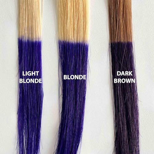 Iroiro Natural Premium Semi-Permanent Hair Color 20 Purple 8oz