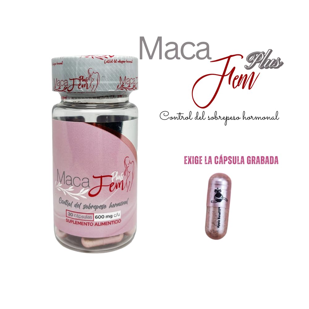 Dendas MacaFem Plus Maca Root 600 mg for Women – 30 Capsules