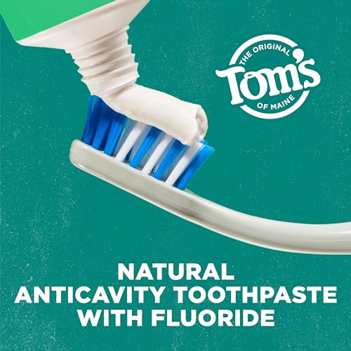 Tom's of Maine Wicked Fresh! Natural Anticavity Toothpaste, with Fluoride, 3 Pack, 4.0oz