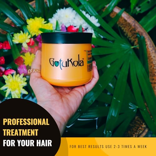Satin Strands Mask for Dry, Color Damaged Hair – Deep Conditioner Hair Treatment Softens Dry Hair, Repairs Damage, & Revitalizes Scalp – Gotu Kola Herb, Essential Oils, & Keratin Hair Mask