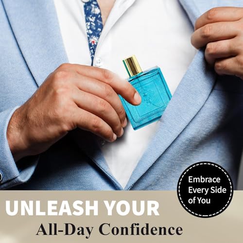 Lion Versatile Cologne for Men Pack of 5 Fragrance 3.4oz 100ml Each Natural Scent Fresh Aromatic Floral Masculine Oriental Woody Notes Individually Boxed Fragrance for Men