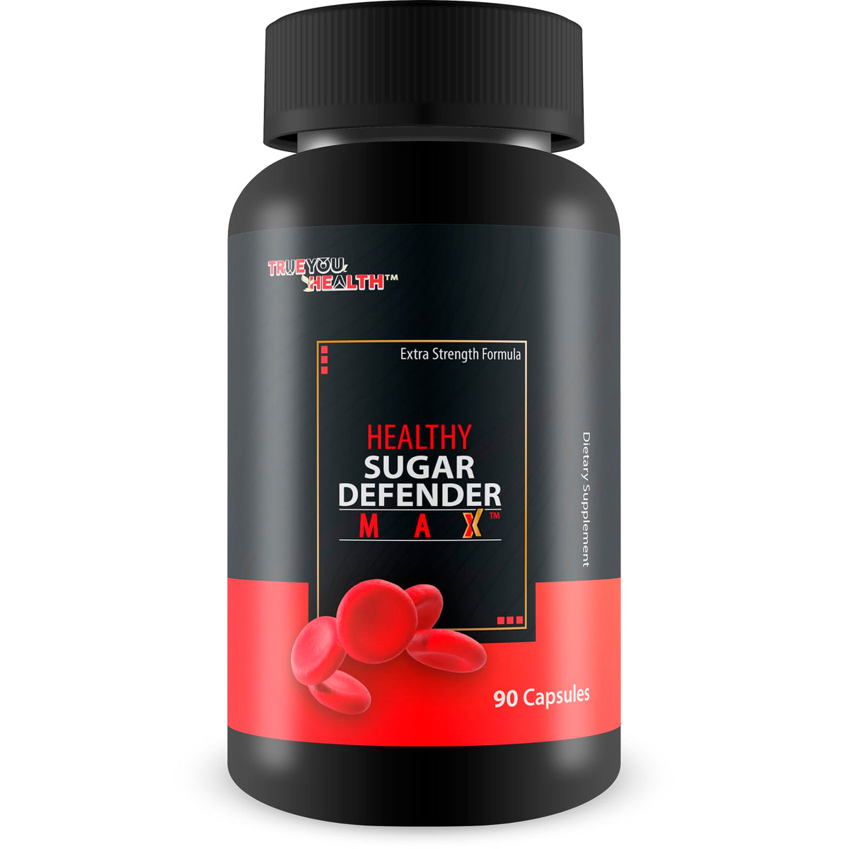 Healthy Sugar Defender Max - Our Best Sugar Support Supplement - Multi Action Blood Health Supplements - Circulation and Vein Support for Healthy Legs, Heart, and Body - Herbal Blood Capsules
