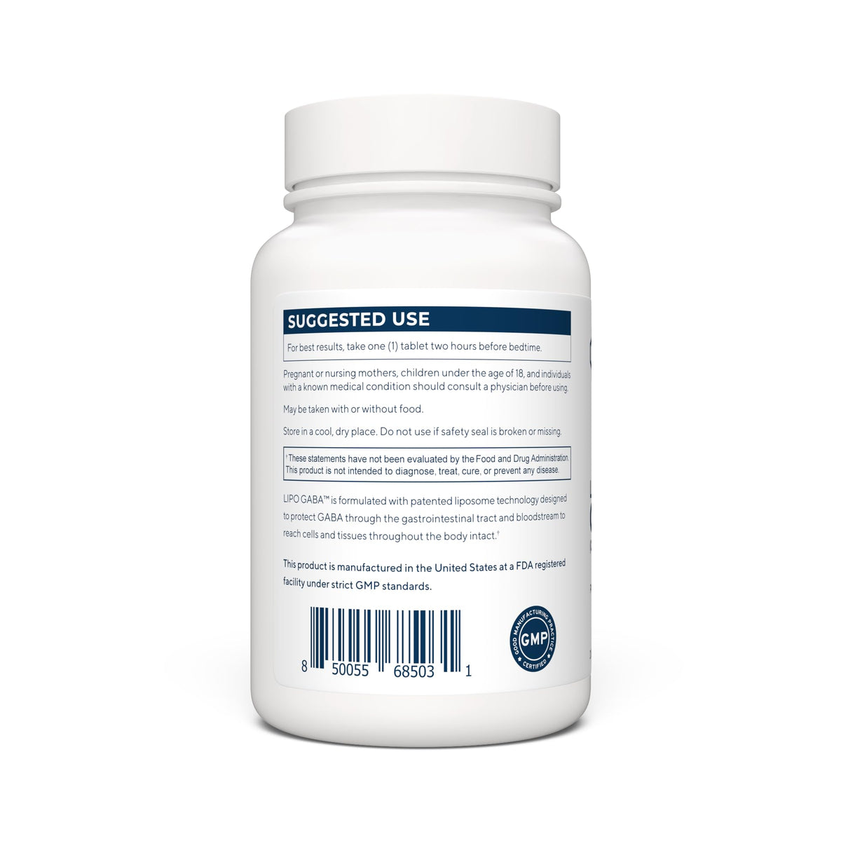 Renue By Science GABA | High Strength Liposomal GABA Supplements | 90 GABA Capsules - 300mg Gamma-Aminobutyric Acid per Serving | Non-GMO | Made in the USA Third-Party Tested