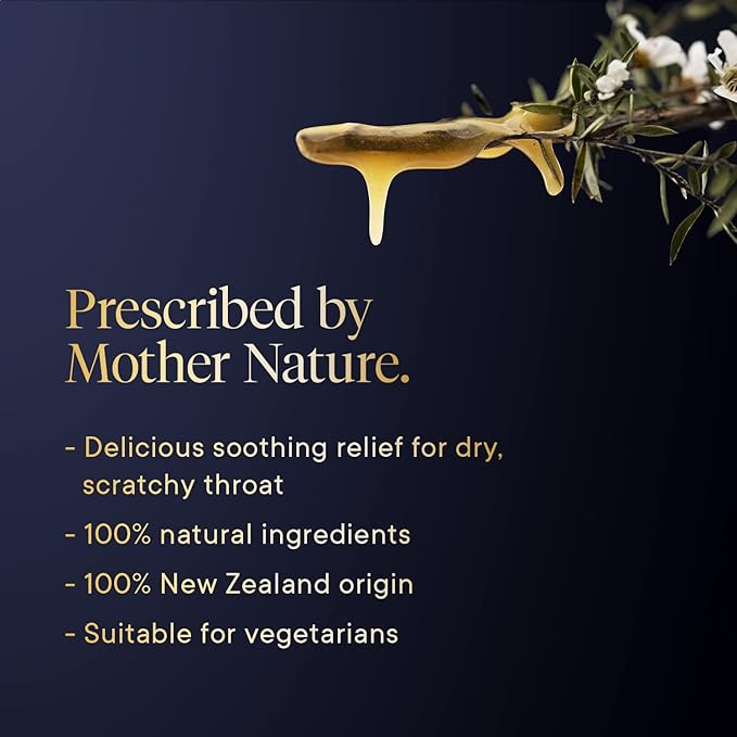 Manuka Health, MGO 400+ Manuka Honey Lozenges with Lemon, 58 lozenges, 8.8 oz, 100% Natural with Vitamin C