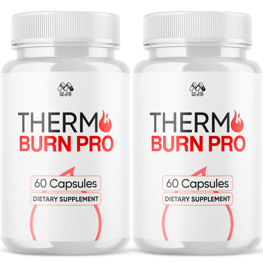 (2 Pack) Thermo Burn Pro Capsules, Official Thermoburn Pro Pills with Natural Ingredients, Maximum Strength ThermoburnPro with Premium Vitamins Supporting Wellness & Health Naturally (120 Capsules)