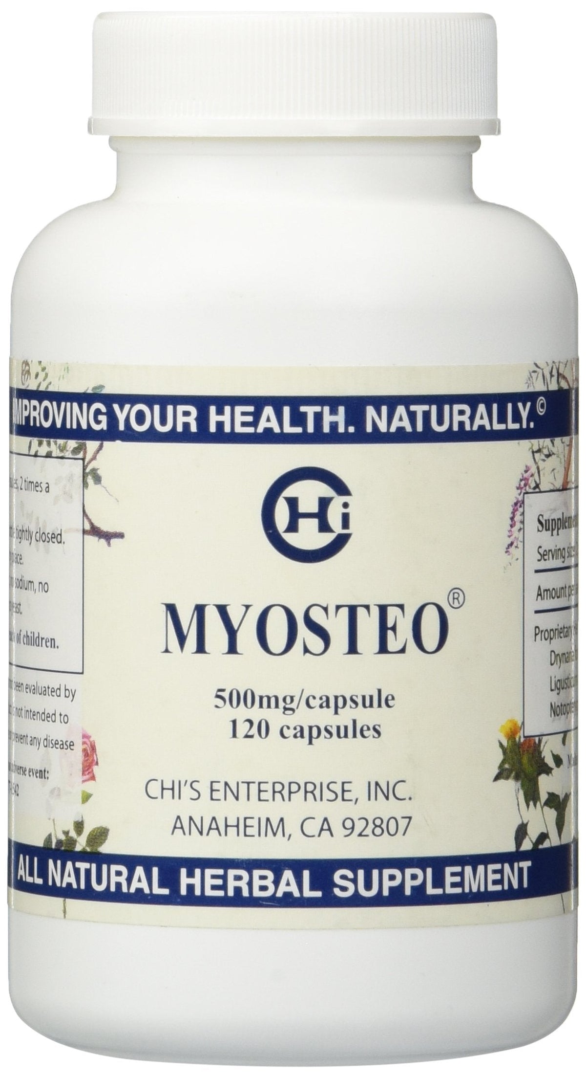 Chi's Enterprise Myosteo 120 caps