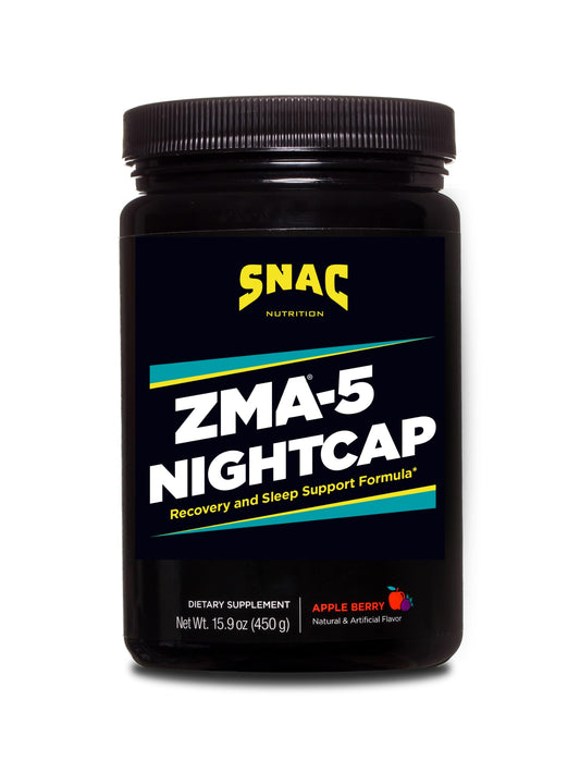 ZMA-5 Nightcap Rapid Recovery - Pre Workout Supplement for Deep Sleep, 450g