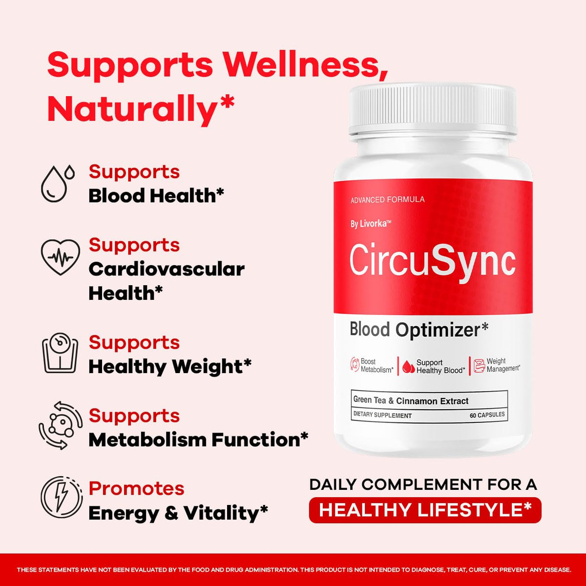 Circusync Circulation & Blood Health Support Capsules – 60 Capsules