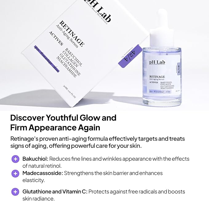pH Lab Retinage Anti-Aging Serum, 1.01 Fl Oz