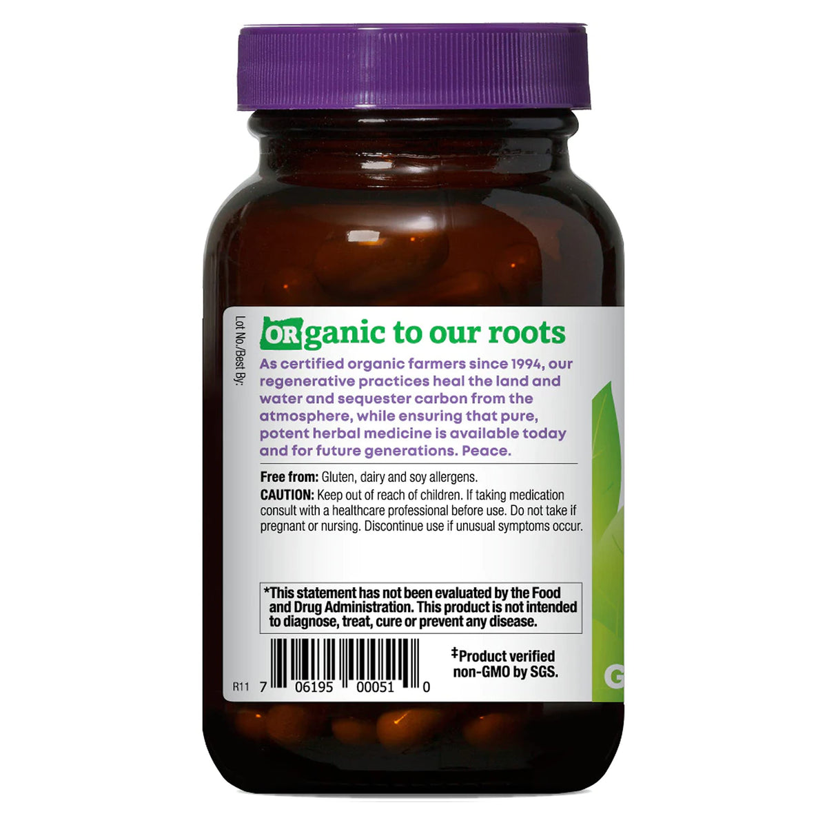 Oregon's Wild Harvest Eleuthero Organic Capsules | Adapt to Stress Naturally, 90 Count