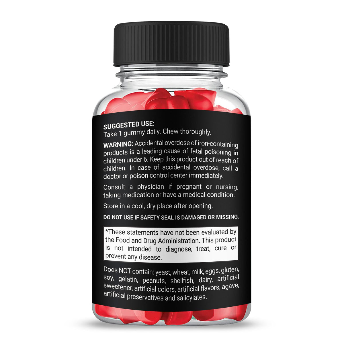 (1 Pack) VigorBoost Gummies, Maximum Strength Supplement, Advanced All Natural Vitamin Gummies