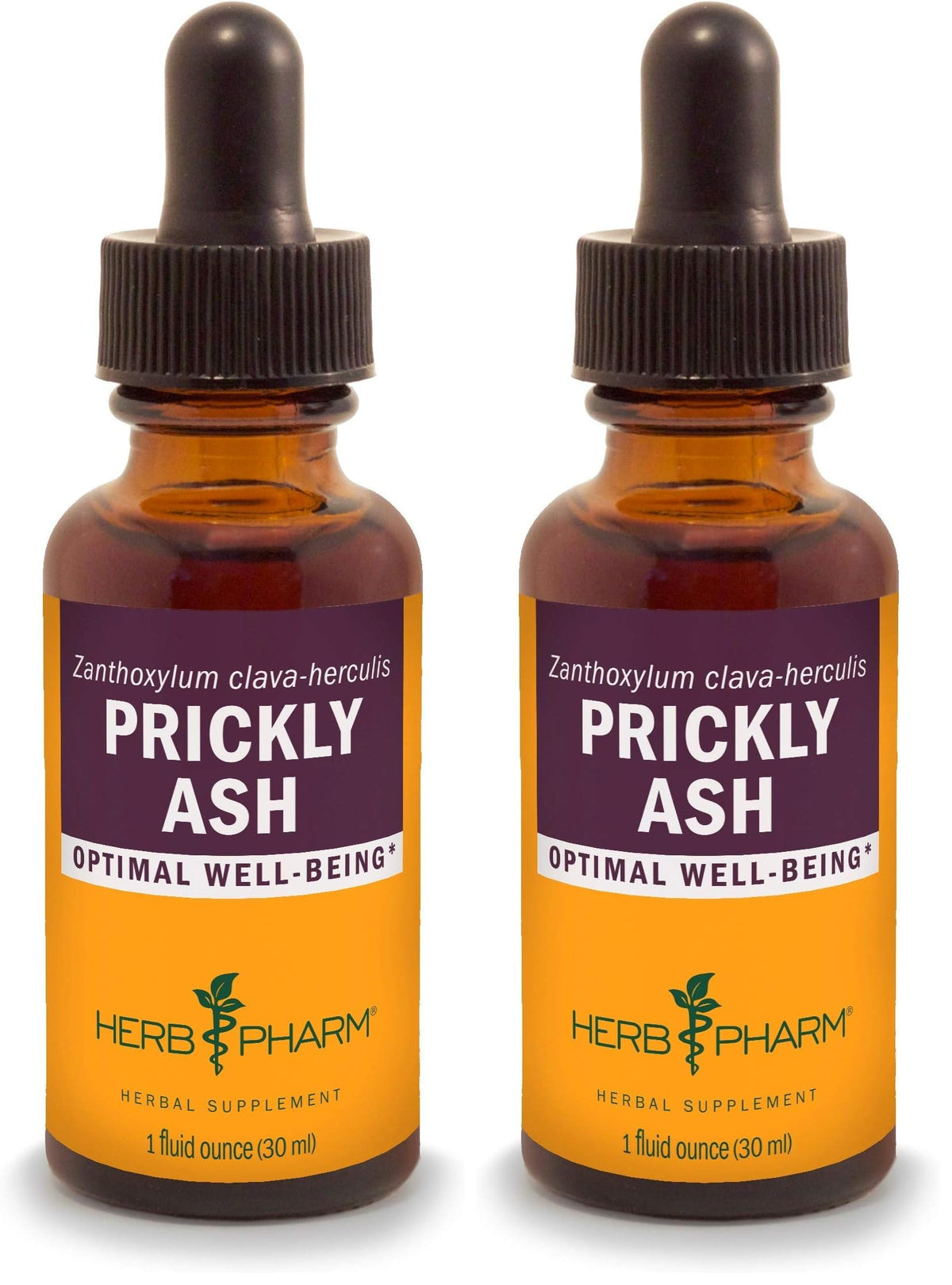 Herb Pharm Prickly Ash Liquid Extract - 1 Ounce (Pack of 2)