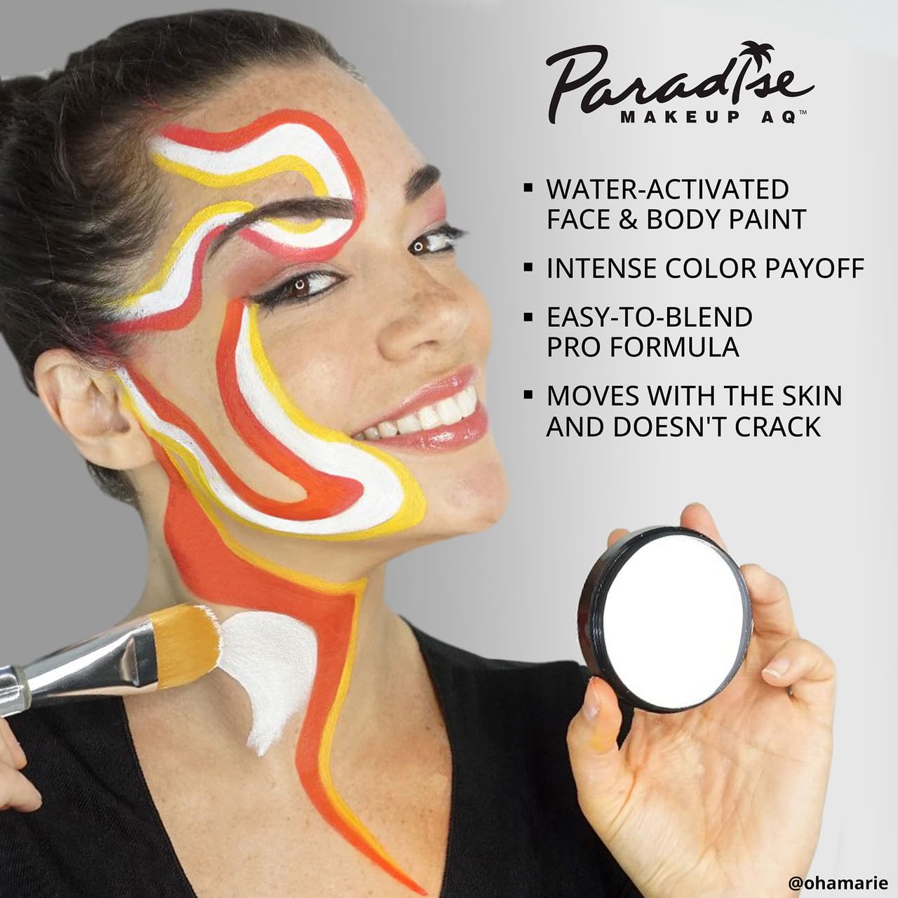 Mehron Makeup Paradise Makeup AQ ProPalette - 12 Colors
