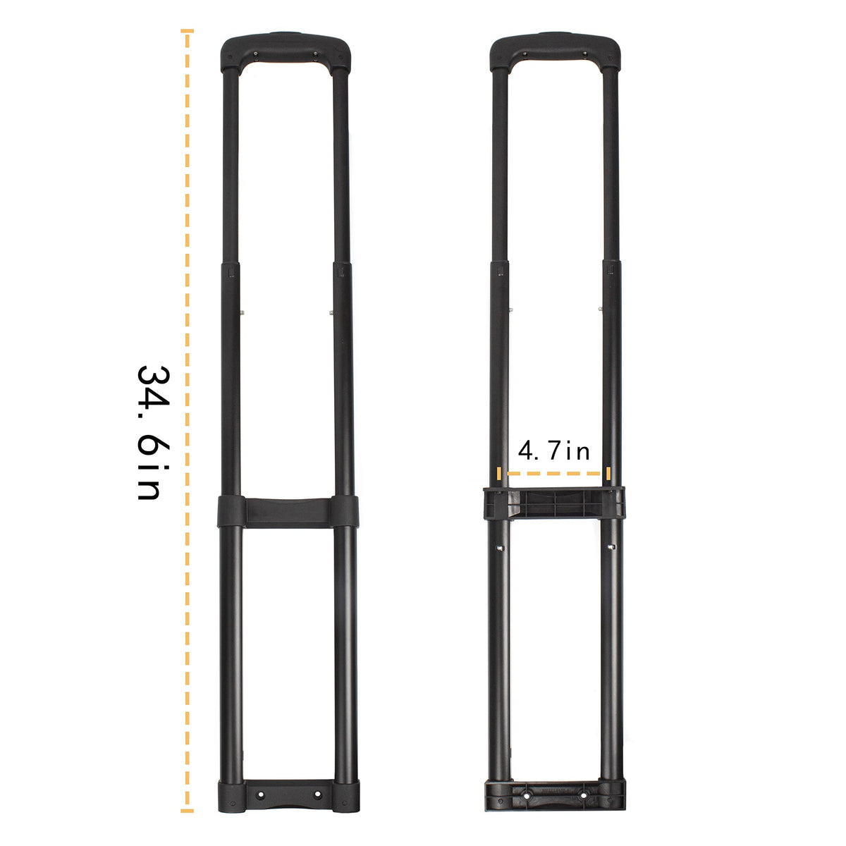 Telescoping Handle for Cooler, Compatible with Igloo Ice Cube and Latitude 60 Qt Rolling Coolers, Ice Cube Cooler Replacement Parts