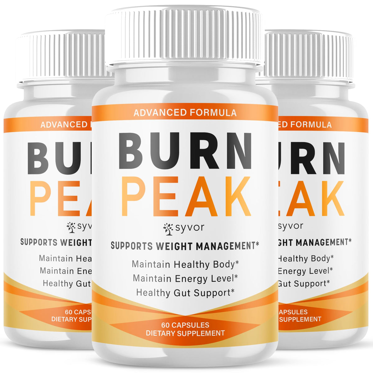 (3 Pack) Burn Peak Capsules, Official Burnpeak Pink Salt Pills with All Natural Ingredients, Advanced BurnPeak Health Supplement with Premium Vitamins for Active Lifestyle Support (180 Capsules)