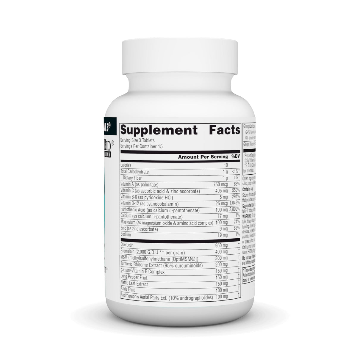Source Naturals Aller-Response, Seasonal Immune Support* - 45 Tablets