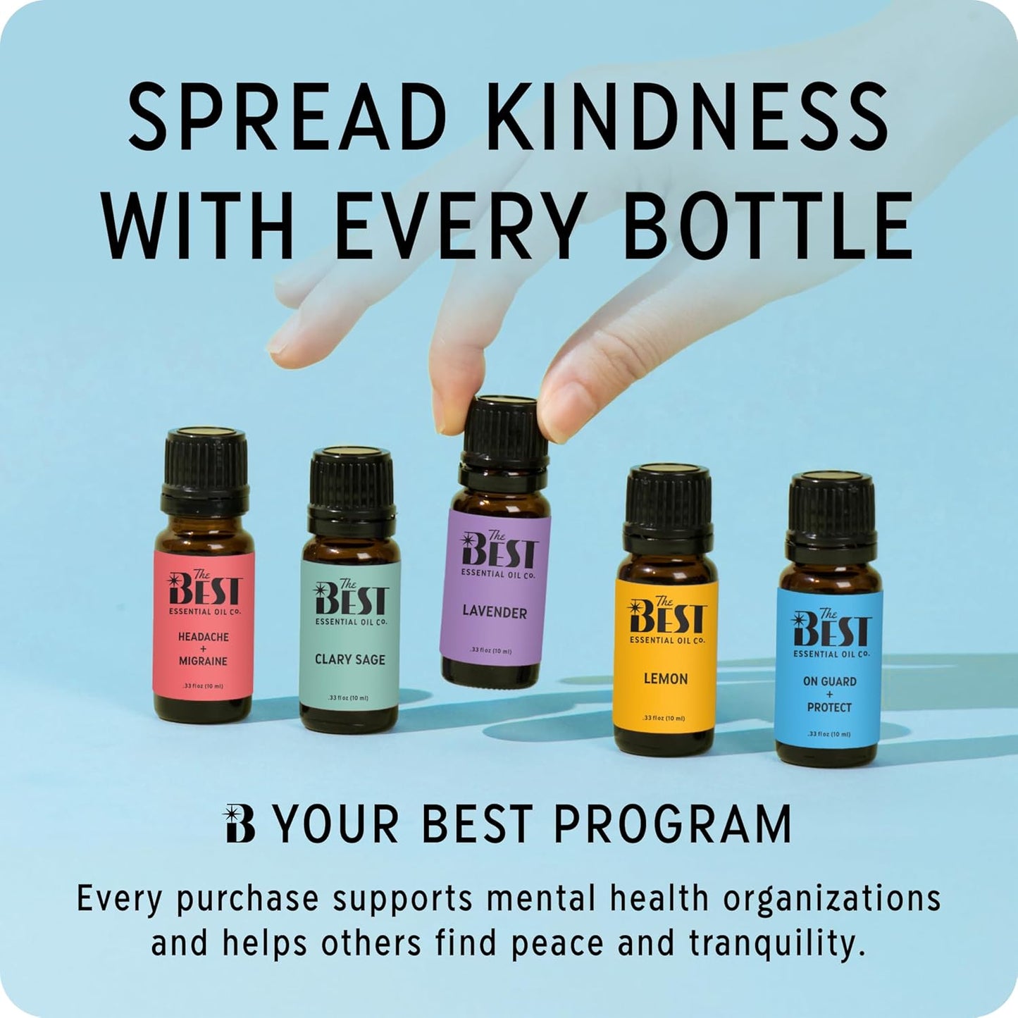 The Best Men + Masculine Essential Oil Roll-On Blend- Premium Grade- Pre-Diluted in Coconut Oil- Ready to Use- 10 ml (.33 fl oz)