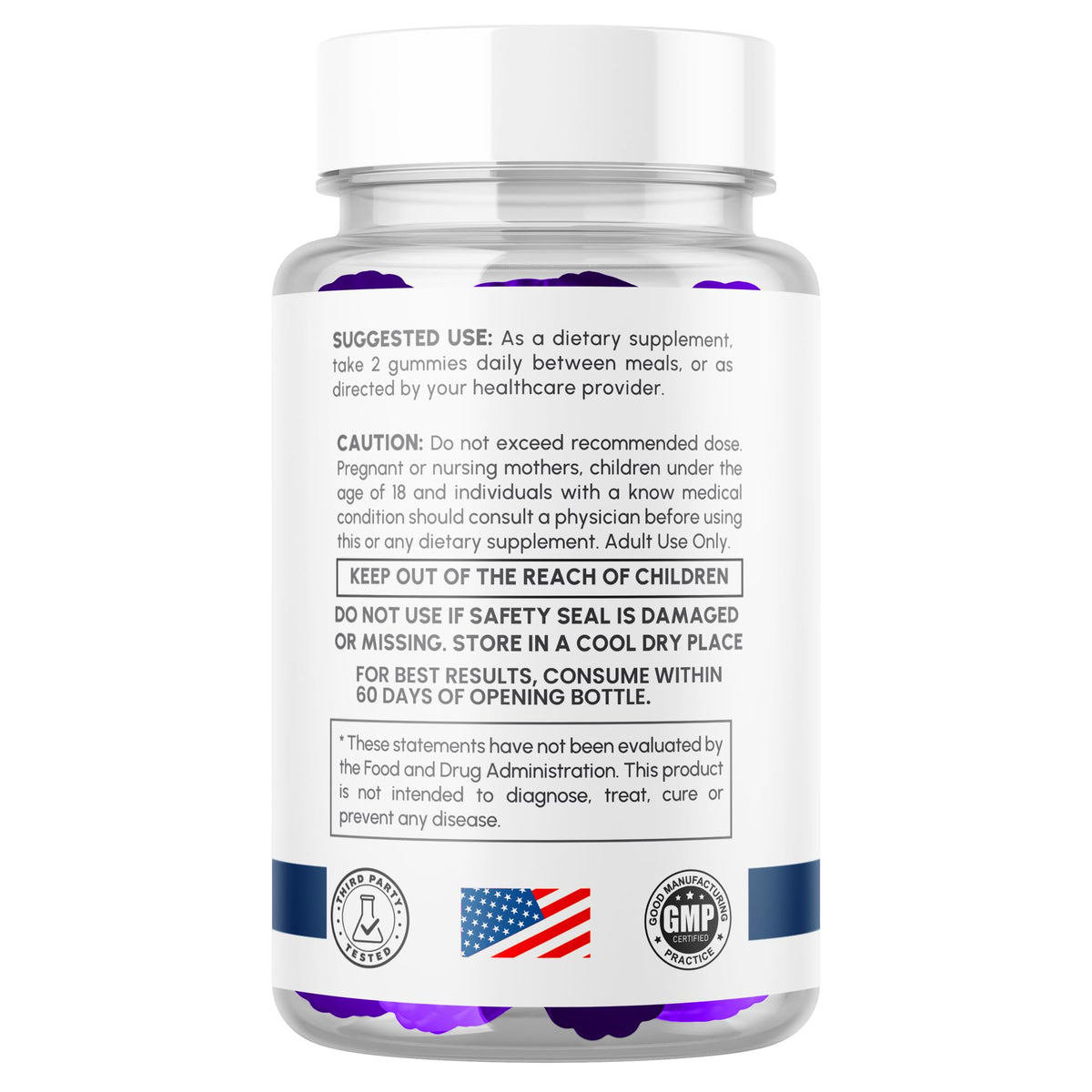 (2 Pack) Ultra Peak XL Gummies for Men, Official UltraPeak XL Male Gummys with All Natural Ingredients, Ultra PeakXL Maximum Strength Health and Wellness Multivitamin Supplement Gummys (120 Gummies)