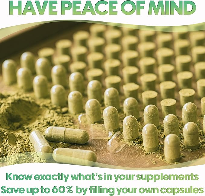 XPRS Nutra Size 1 Empty Capsules - 100 Count Empty Gelatin Capsules - Pill DIY Capsule Filling - Pure Bovine Pill Gel Caps for Do-It-Yourself Supplements (White)