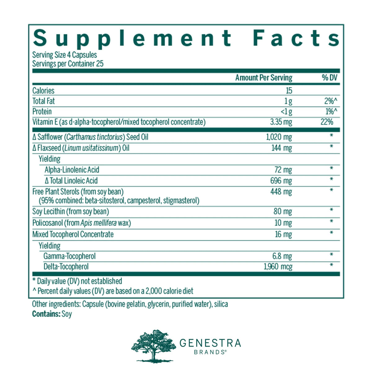 Genestra Brands Biotone EFA | Essential Fatty Acid Supplement | 100 Capsules