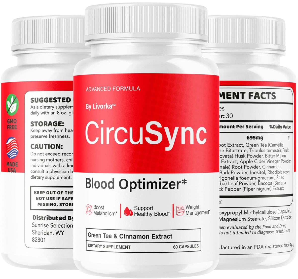 Circusync Circulation & Blood Health Support Capsules – 60 Capsules