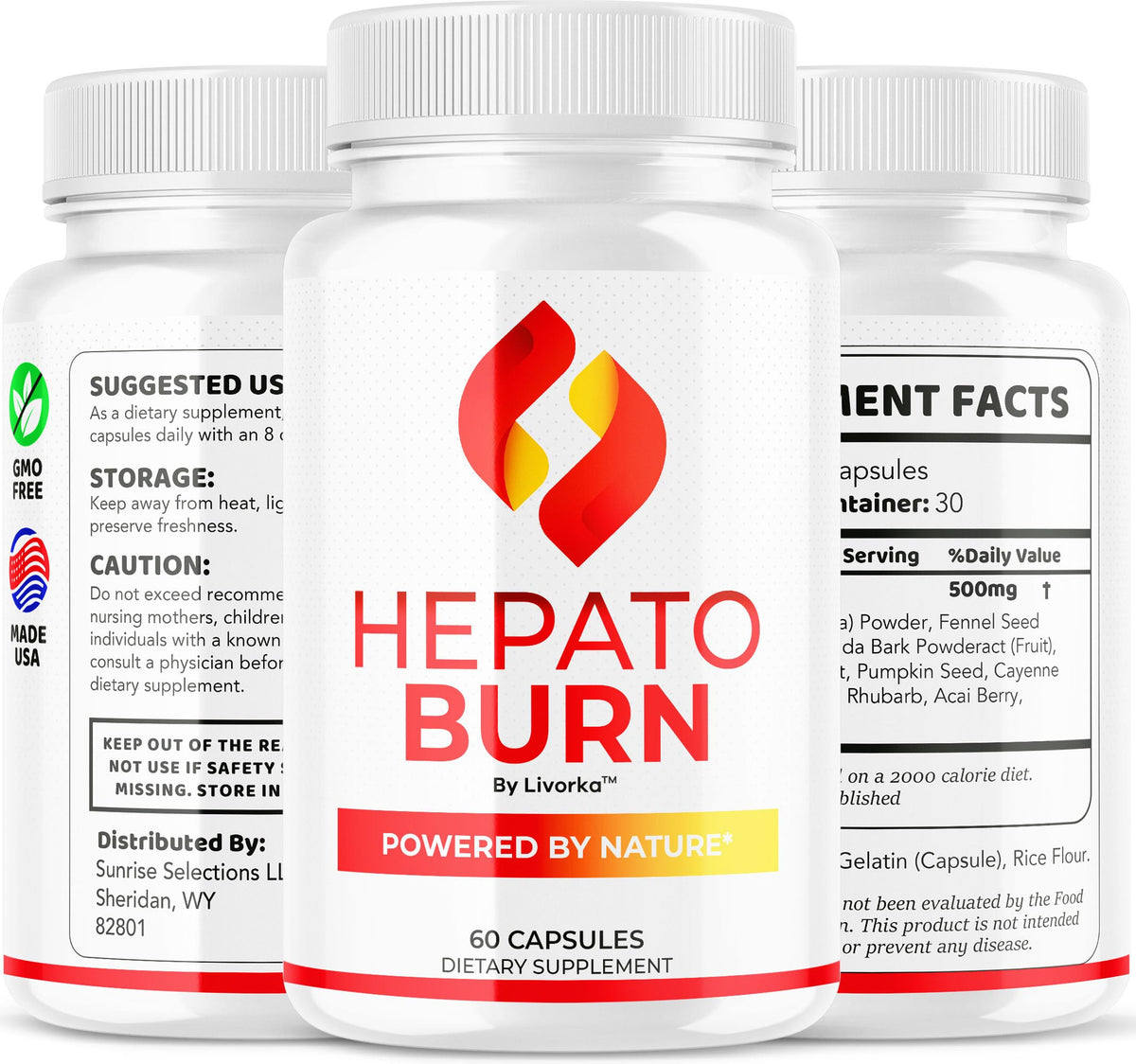 (2 Pack) Hepato Burn Capsules - HepatoBurn Pills Supplement Support, Hepatoburn Advanced Formula - All Natural Vitamin Energy and Wellness, Hepato Burn Premium Formula, 120 Capsules for 2 Months