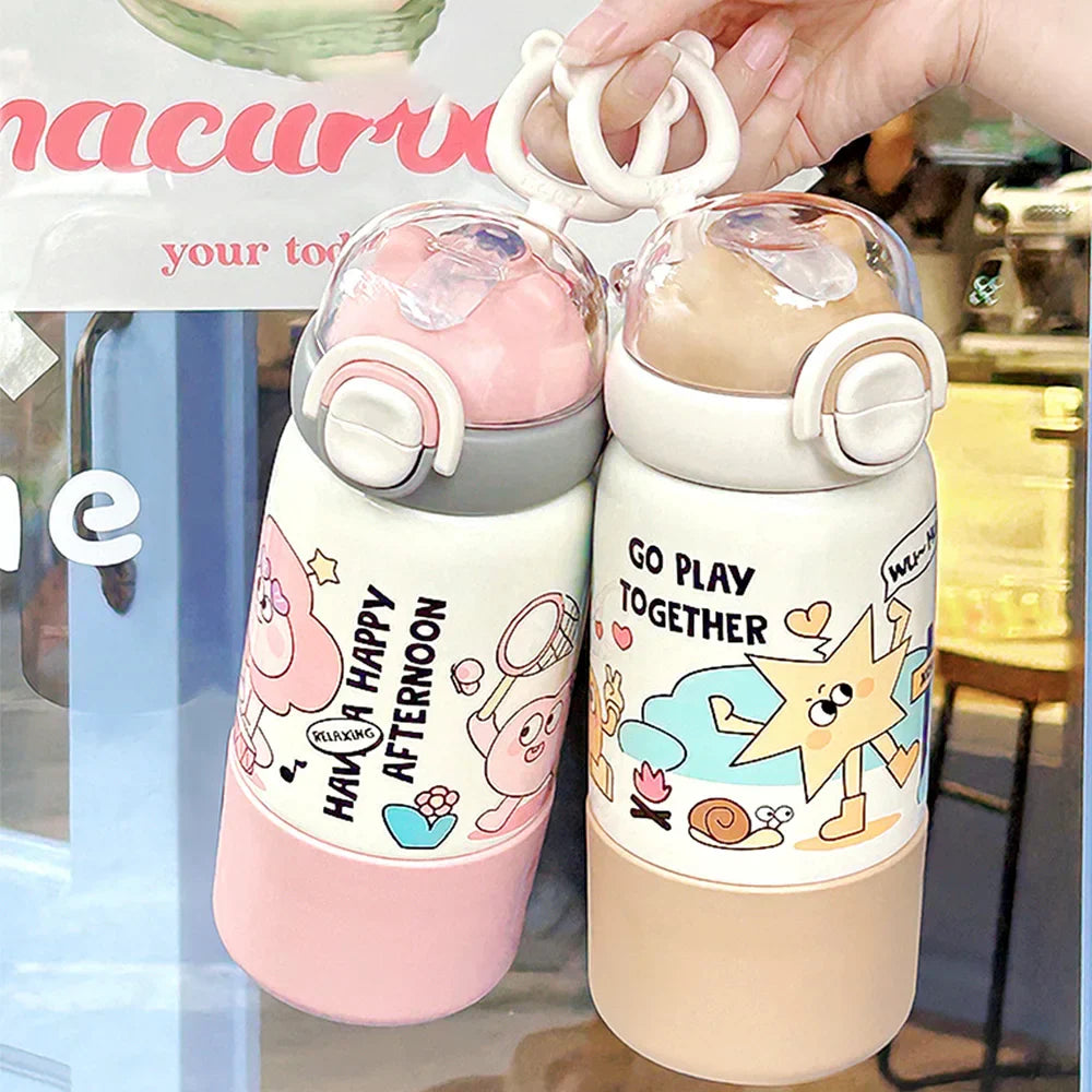Kids Water Bottle For Outdoor  - Stainless Steel