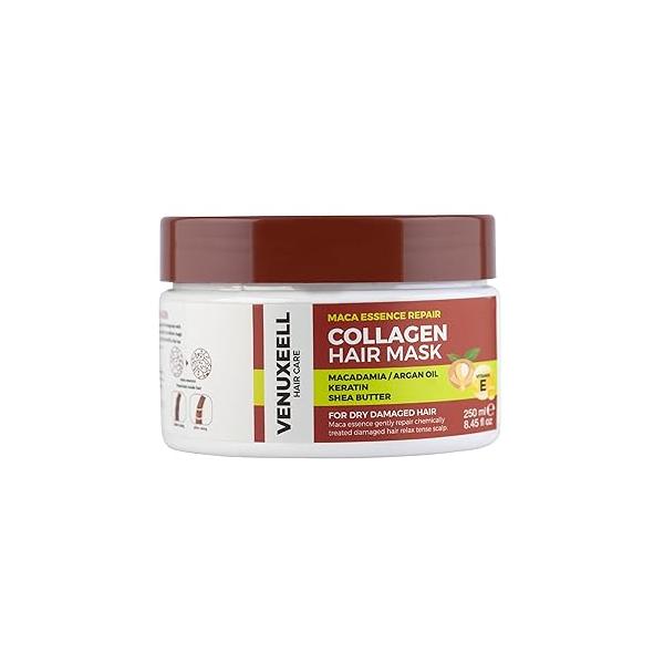 Deep Conditioning Hair Mask, Treatment Masks - Collagen Mask for Dry Damaged Moisturizing Care Argan Oil Repair Natural Nourishing Masque