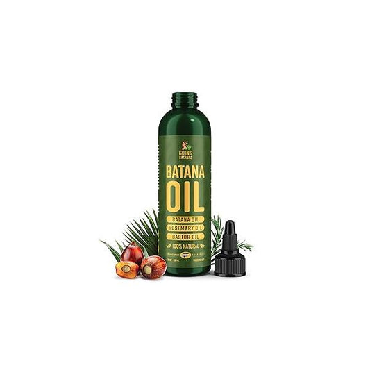 Premium Batana Oil for Hair Growth Blend - Raw from Honduras, Castor & Rosemary 100% Pure Natural For Thicker Stronger