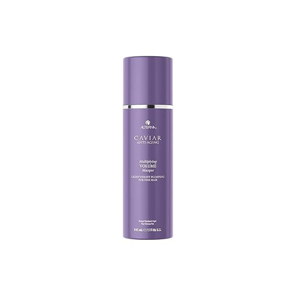 Alterna CAVIAR Anti-Aging Multiplying Volume Masque 5 Fl Oz | Lightweight Hydrating Hair Volumizer Mask for Fine, Thin, Limp or Flat Adds Shine & Body Strengthens, Detangles Boosts Fullness