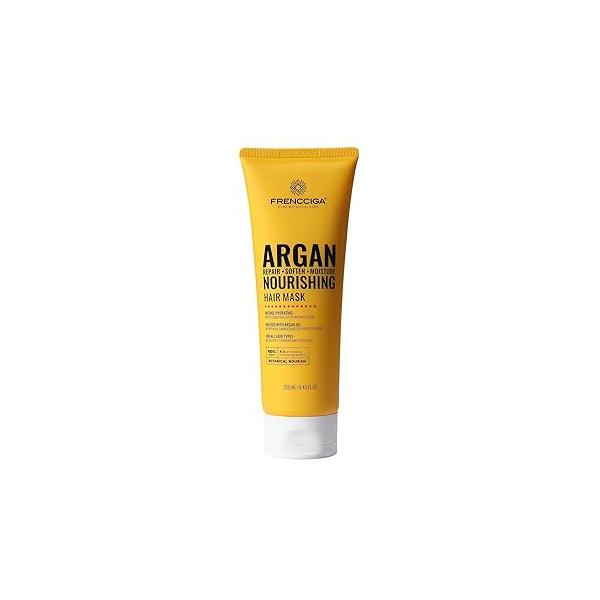 Rosemary Hair Mask, Strengthening Masque, Deeply Nourishing & Dry Damaged Frizzy Hair, Moisturizes, Detangles Adds Shine 8.45 FL.OZ