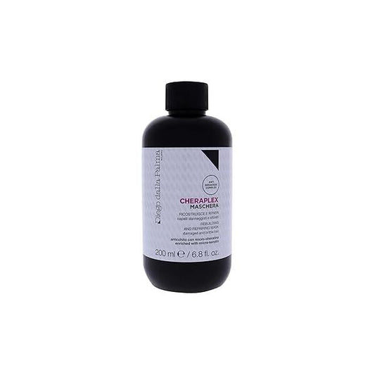 Diego dalla Palma Cheraplex Rebuilding And Repairing Hair Mask - For Damaged Brittle Deeply Nourishes So You Can Detangle With Ease Use As A Weekly Or Bi-Weekly Treatment 6.8 Oz