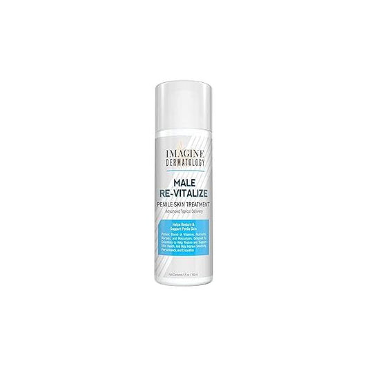 Male Re-Vitalize Original Penile Health Cream for Men - Relieve, Restore and Support Skin Moisturizer Lotion Large Value Size (5fl oz/150ml)